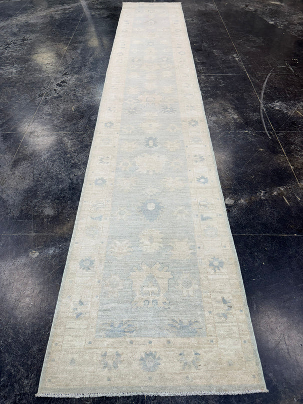 Oushak Runner Rug 2'9'' x 15'8'' #24977