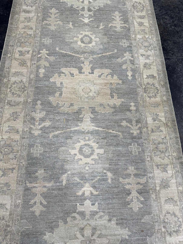 Oushak Runner Rug 3'6'' x 10'5'' #24969