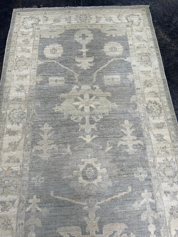 Oushak Runner Rug 3'6'' x 10'5'' #24969