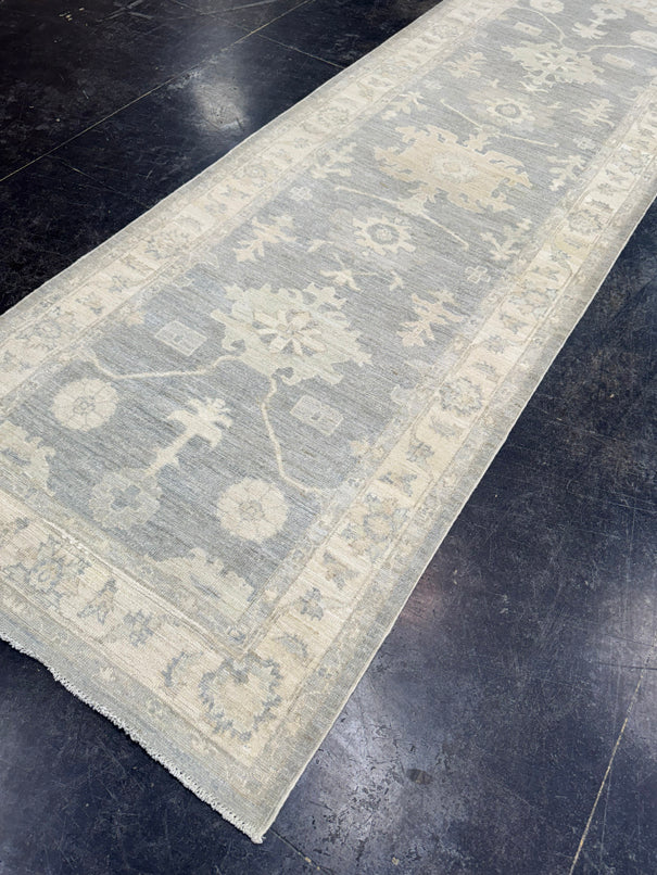 Oushak Runner Rug 3'6'' x 10'5'' #24969