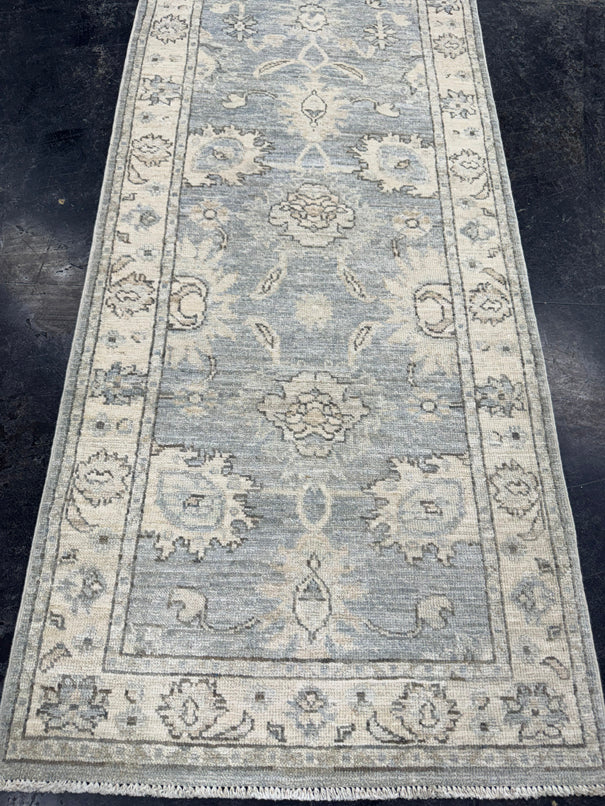 Oushak Runner Rug 2'9'' x 11'5'' #24967
