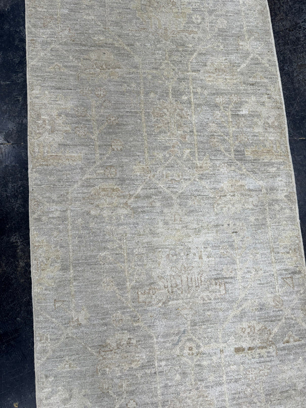 Oushak Runner Rug 2'9'' x 7'2'' #24968
