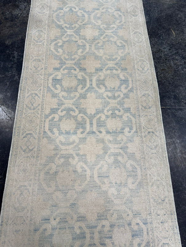 Oushak Runner Rug 2'8'' x 9'7'' #24965