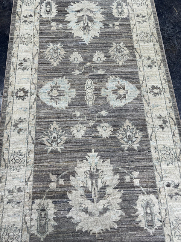 Oushak Runner Rug 3'2'' x 11'11'' #24961