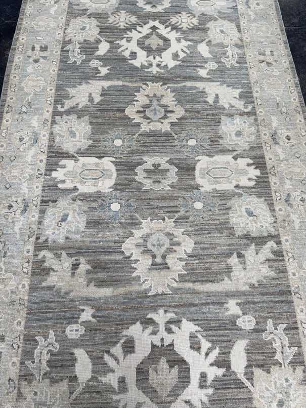 Oushak Runner Rug 4'2'' x 11'6'' #24953