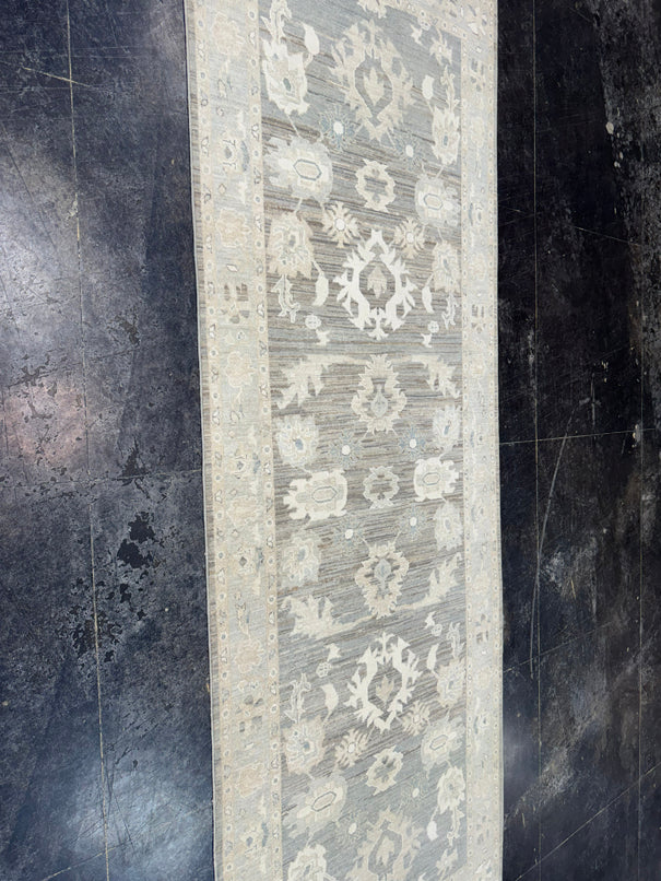 Oushak Runner Rug 4'2'' x 11'6'' #24953