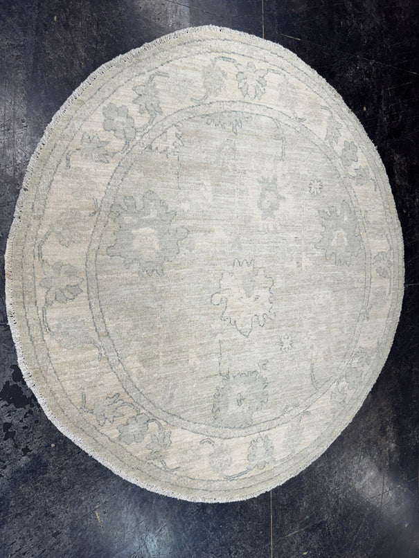 Oushak Rug 5'1'' x 5'1'' #24949