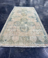 Turkish Mini Rug Oriental Hand Knotted Vintage Rug  1'7'' x  3'3'' #12263