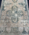 Turkish Mini Rug Oriental Hand Knotted Vintage Rug  1'7'' x  3'3'' #12263