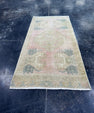 Turkish Mini Rug Oriental Hand Knotted Vintage Rug  1'7'' x  3'3'' #12264