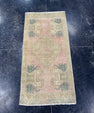 Turkish Mini Rug Oriental Hand Knotted Vintage Rug  1'7'' x  3'3'' #12264