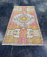Turkish Mini Rug Oriental Hand Knotted Vintage Rug  1'6'' x  2'10'' #12262