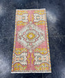 Turkish Mini Rug Oriental Hand Knotted Vintage Rug  1'6'' x  2'10'' #12262