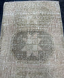 Turkish Mini Rug Oriental Hand Knotted Vintage Rug  1'9'' x  3'1'' #12259