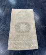 Turkish Mini Rug Oriental Hand Knotted Vintage Rug  1'9'' x  3'1'' #12259
