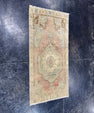 Turkish Mini Rug Oriental Hand Knotted Vintage Rug  1'7'' x  3'4'' #12257