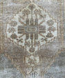Turkish Mini Rug Oriental Hand Knotted Vintage Rug  1'9'' x  3' #12256