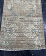 Turkish Mini Rug Oriental Hand Knotted Vintage Rug  1'5'' x  3' #12255