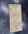 Turkish Mini Rug Oriental Hand Knotted Vintage Rug  1'5'' x  3' #12255