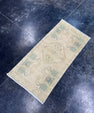 Turkish Mini Rug Oriental Hand Knotted Vintage Rug  1'6'' x  3'1'' #12253