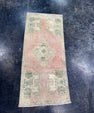 Turkish Mini Rug Oriental Hand Knotted Vintage Rug  1'6'' x  3'4'' #12251