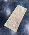 Turkish Mini Rug Oriental Hand Knotted Vintage Rug  1'6'' x  3'4'' #12251