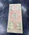Turkish Mini Rug Oriental Hand Knotted Vintage Rug  1'6'' x  3'4'' #12251