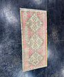 Turkish Mini Rug Oriental Hand Knotted Vintage Rug  1'5'' x  3' #12246