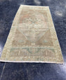 Turkish Mini Rug Oriental Hand Knotted Vintage Rug  1'6'' x  2'10'' #12250