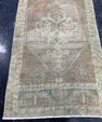 Turkish Mini Rug Oriental Hand Knotted Vintage Rug  1'6'' x  2'10'' #12250