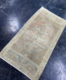 Turkish Mini Rug Oriental Hand Knotted Vintage Rug  1'6'' x  2'10'' #12250