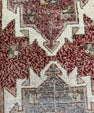 Turkish Mini Rug Oriental Hand Knotted Vintage Rug  1'7'' x  3'6'' #12238