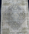 Turkish Mini Rug Oriental Hand Knotted Vintage Rug  1'5'' x  3'1'' #12237
