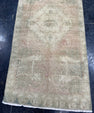 Turkish Mini Rug Oriental Hand Knotted Vintage Rug  1'5'' x  3' #12232