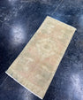 Turkish Mini Rug Oriental Hand Knotted Vintage Rug  1'5'' x  3' #12232
