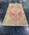 Turkish Mini Rug Oriental Hand Knotted Vintage Rug  1'6'' x  3' #12229