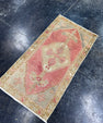 Turkish Mini Rug Oriental Hand Knotted Vintage Rug  1'6'' x  3' #12229