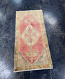 Turkish Mini Rug Oriental Hand Knotted Vintage Rug  1'6'' x  3' #12229