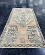 Turkish Mini Rug Oriental Hand Knotted Vintage Rug  1'6'' x  2'10'' #12225