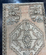 Turkish Mini Rug Oriental Hand Knotted Vintage Rug  1'6'' x  2'10'' #12225