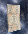 Turkish Mini Rug Oriental Hand Knotted Vintage Rug  1'6'' x  2'10'' #12225
