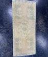 Turkish Mini Rug Oriental Hand Knotted Vintage Rug  1'5'' x  3'4'' #12221