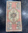 Turkish Mini Rug Oriental Hand Knotted Vintage Rug  1'6'' x  3' #12222