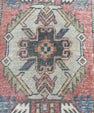Turkish Mini Rug Oriental Hand Knotted Vintage Rug  1'6'' x  3' #12222