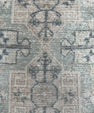 Turkish Mini Rug Oriental Hand Knotted Vintage Rug  1'7'' x  3'3'' #12220