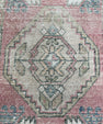 Turkish Mini Rug Oriental Hand Knotted Vintage Rug  1'6'' x  3' #12219