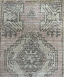 Turkish Mini Rug Oriental Hand Knotted Vintage Rug  1'6'' x  2'11'' #12218