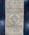 Turkish Mini Rug Oriental Hand Knotted Vintage Rug  1'6'' x  2'11'' #12218