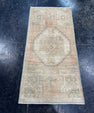 Turkish Mini Rug Oriental Hand Knotted Vintage Rug  1'5'' x  2'11'' #12216