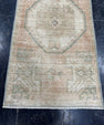 Turkish Mini Rug Oriental Hand Knotted Vintage Rug  1'5'' x  2'11'' #12216